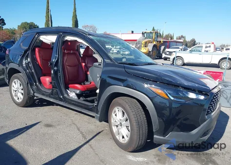 2024 Toyota Corolla Cross Le from USA, damaged, VIN 7MUBAABG5RV087318